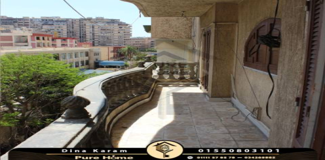 شقة للإيجار فى سيدي جابر - قسم سيدى جابر - الإسكندرية