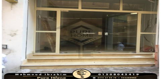 محل تجاري للبيع فى رشدي - قسم سيدى جابر - الإسكندرية