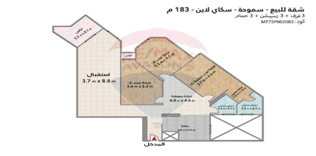 Apartment For Sale In Smoha - Qism Sidi Gabir - Alexandria