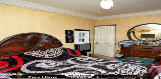 شقة للبيع فى سموحة - قسم سيدى جابر - الإسكندرية