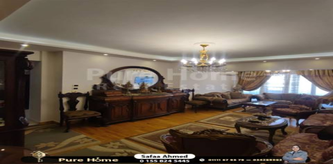 شقة للبيع فى سابا باشا - قسم الرمل - الإسكندرية