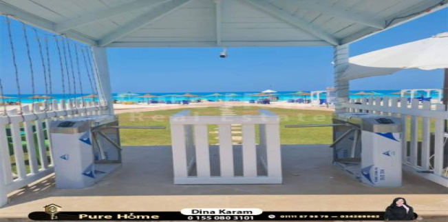 شاليه للبيع فى مركز العلمين - مطروح