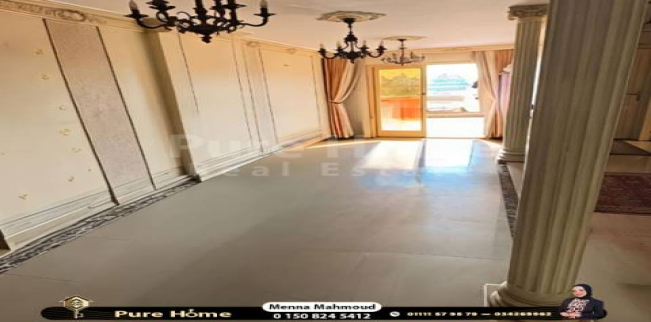 شقة للإيجار فى زيزينيا - قسم الرمل - الإسكندرية